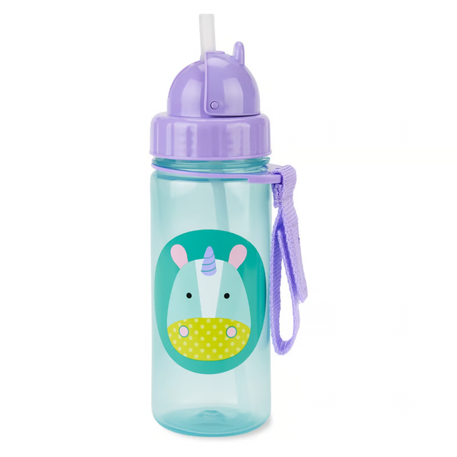 ZOO Straw Bottle PP Unicorn