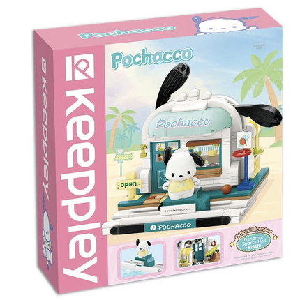 Gimnasio Deportivo en Miniatura con Pachacco Bloques de Construcción 366 pcs