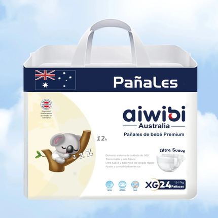 Pañal Aiwibi Premium  XG 24UN  12 -17 KG
