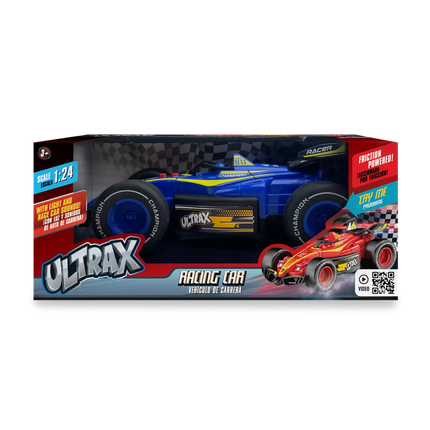 Auto de carrera a fricción escala 1:24. Con luces, sonidos B