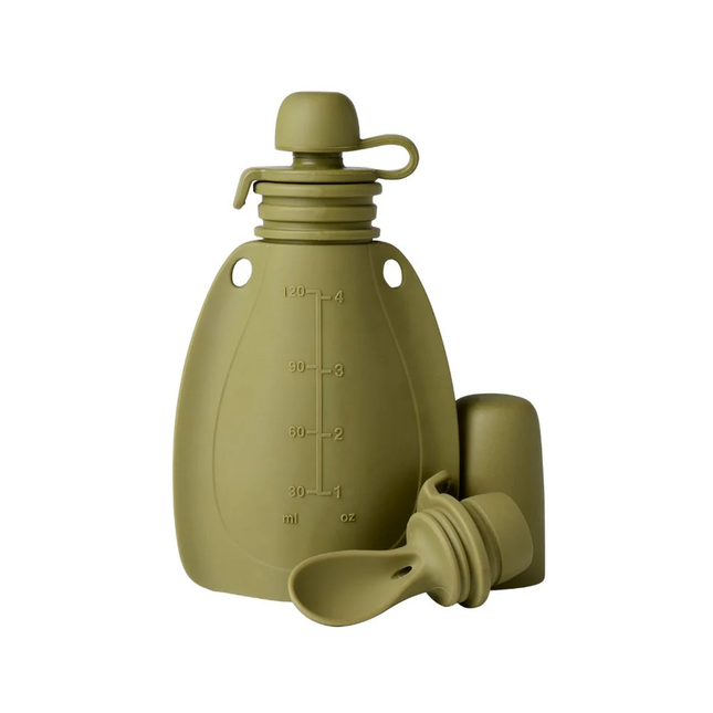 Bolsa de silicona para smoothies Mininor Musgo