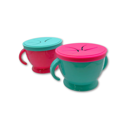 Pack de 2 Bowls para Snacks Rosa