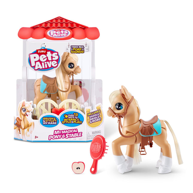 PONY MAGICO Y ESTABLO PETS ALIVE