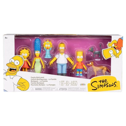LOS SIMPSONS FIGURA 2.5 PACK DE 5