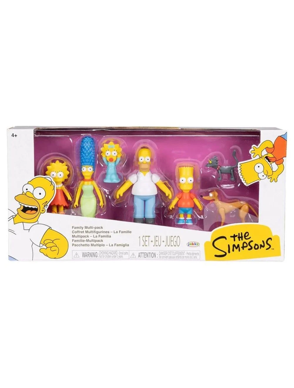 LOS SIMPSONS FIGURA 2.5 PACK DE 5