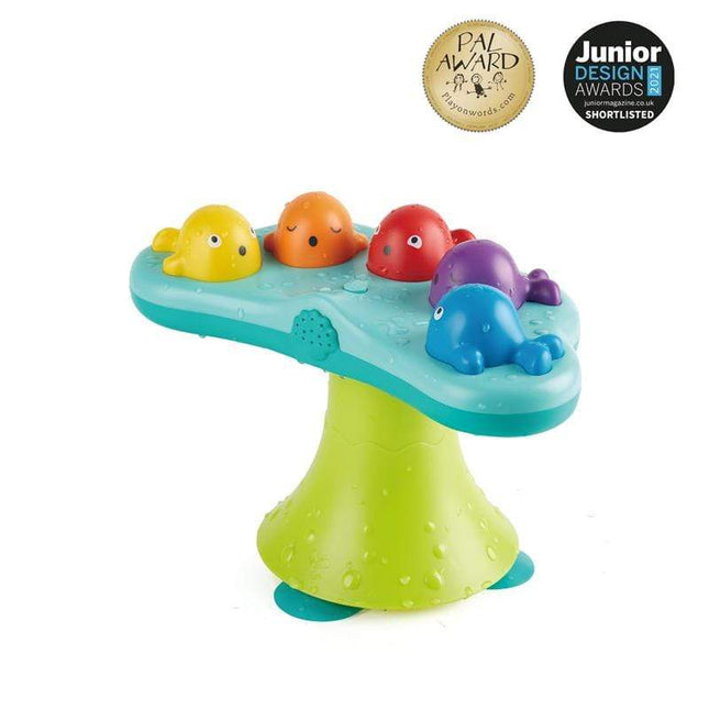 Fuente musical ballena