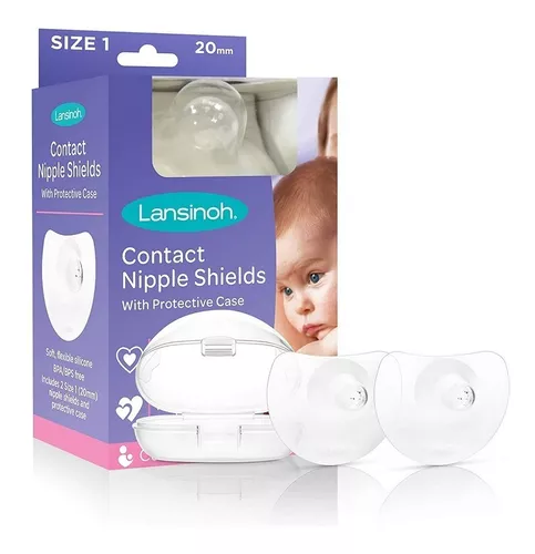 PROTECTOR DE PEZON 20 MM X 2 UNDS LANSINOH