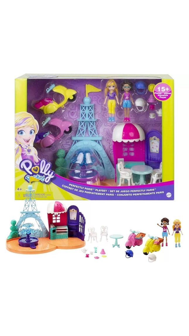 Polly Pocket Set de Juego Aventuras en Paris