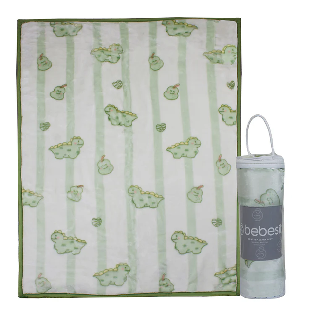 Cubre Bebe Dino Verde 80