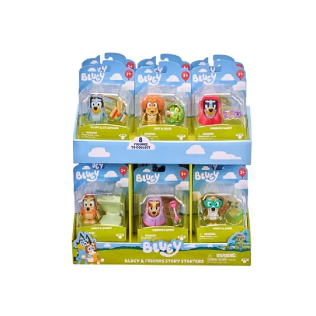 BLUEY FIGURAS INICIA UNA HISTORIA