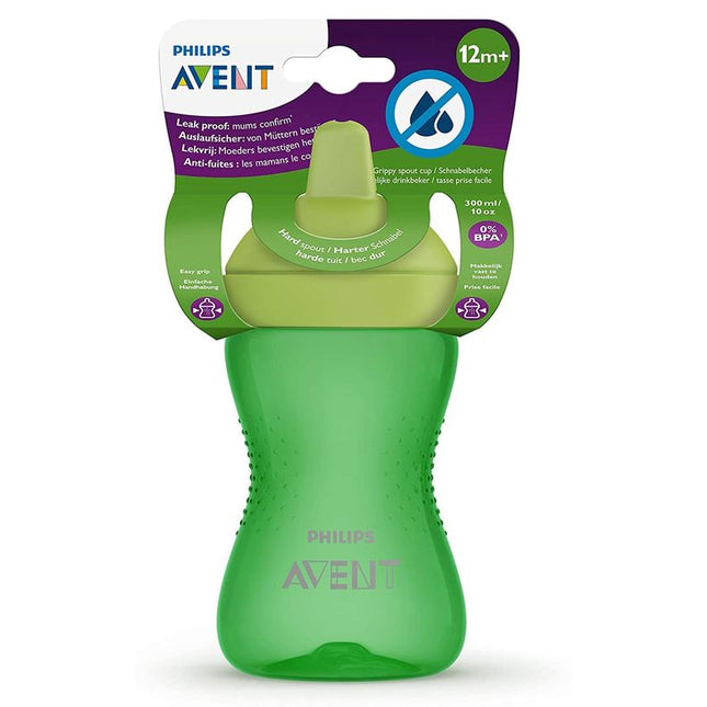 Vaso verde 300ml boquilla dura