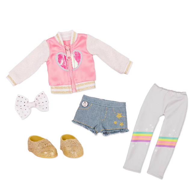 BA Glitter Girls 50024 Doll Deluxe Puffy Coat Outfit