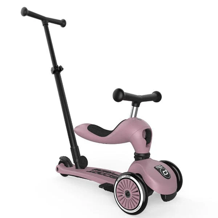 Scoot and Ride Scooter 2 en 1 K1 Push and Go Wildberry
