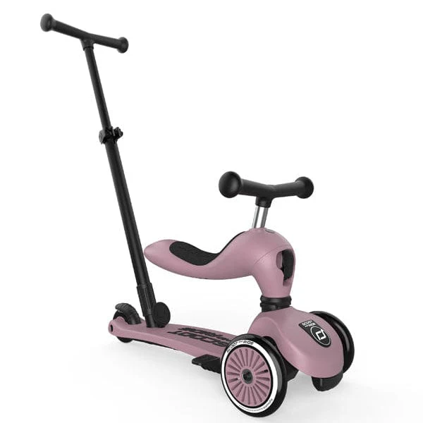 Scoot and Ride Scooter 2 en 1 K1 Push and Go Wildberry