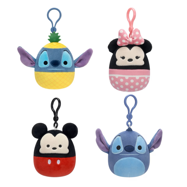 (114)SQUISHMALLOWS PELUCHE CLIP DISNEY