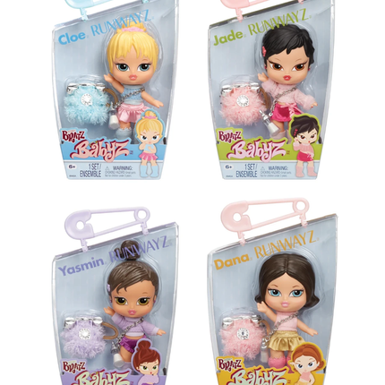 BRATZ BABYZ RUNWAYZ DOLL ASST IN SIDEKICK