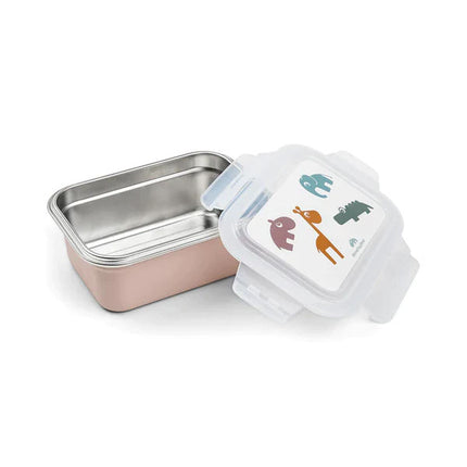 Set primeras comidas Peekaboo Deer Friends azul