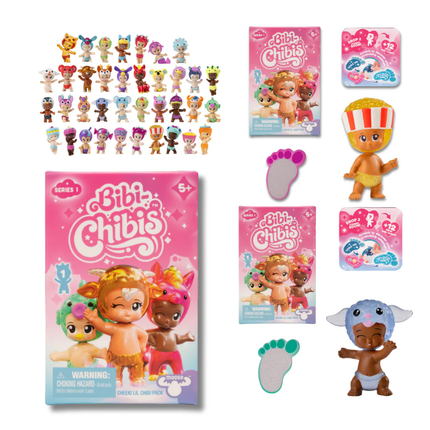 Bibi Chibis- mini muñecas coleccionables sorpresa