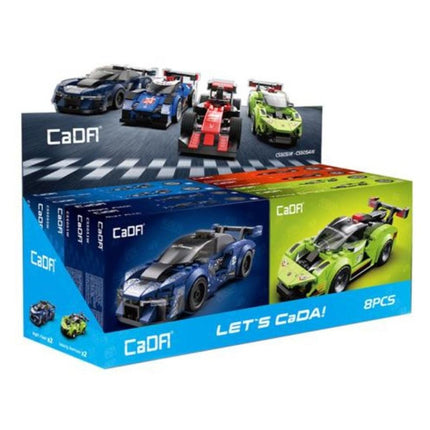 1/32 MINI RACING CAR 4 STYLES MIXED (2PCS/EACH STYLE, 8 PCS PER PDQ)