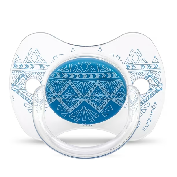 CHUPETE PREMIUM FISIOLOGICO SILICONA  4/18M  AZUL