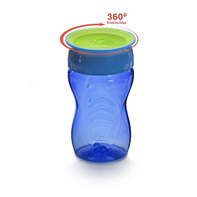 Vaso Wow Cup Kids Tritan Azul