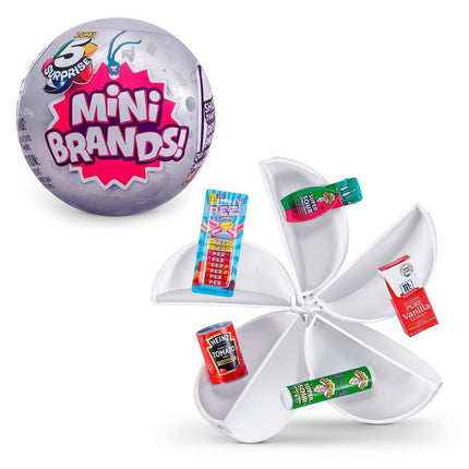 BOLA MINI BRANDS FOODIE CON 5 SORPRESAS