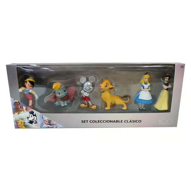 SET FIGURAS CLÁSICOS DE DISNEY-6 PZS 