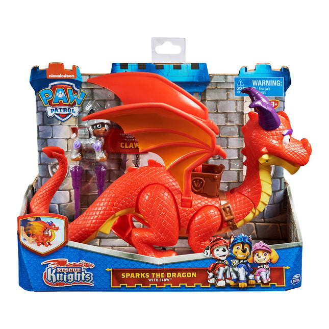PAW PATROL KNIGHT DRAGON SPARKS