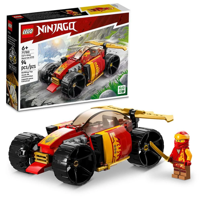 LEGO NINJAGO AUTO DE CARRERAS NINJA EVO DE KAI