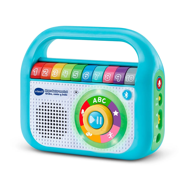 REPRODUCTOR MUSICAL GRABA CANTA Y BAILA VTECH