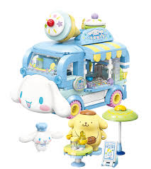 Carro Comedor Sanrio con Muñecos y Accesorios Bloques de Construcción 340 pcs
