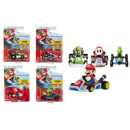 VEHICULO NTD SUPER MARIO KART RACERS SURT. W5