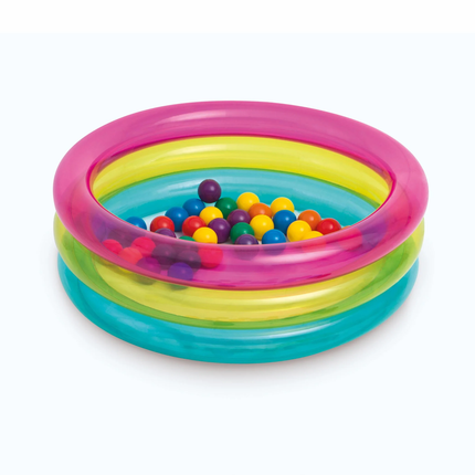 CENTRO DE JUEGO 3 ANILLOS CON PELOTAS