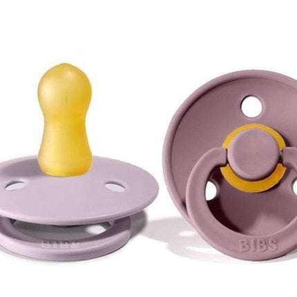 PACK 2 CHUPETES BIBS CAUCHO 6-18 MESES IRON NIGHT/BABY BLUE NIGHT