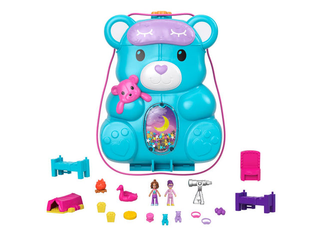 ESTUCHE POLLY POCKET BOLSO OSITO PIJAMADA