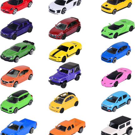 STREET CARS ASSORTMENT, 18 ASSORTED