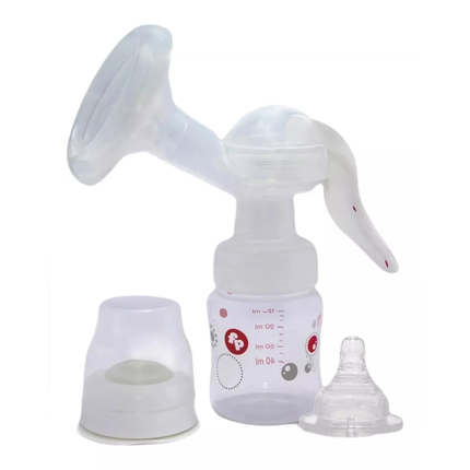 Extractor de leche manual ( + 1 mamadera 120ml)