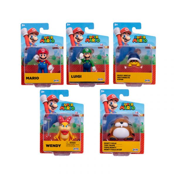 NINTENDO 2.5" LIMITED FIGURAS ARTICULADAS WAVE 40