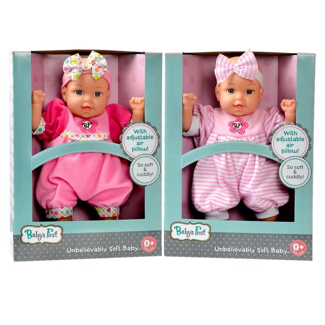 Muñeca Baby's "First 13" Unbelievably" Soft Baby 35 cm