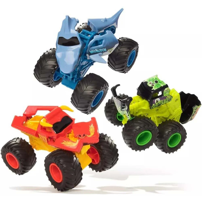 MONSTER JAM MINI APLASTAR Y GOLPEAR 1 UNIDAD SURTIDO
