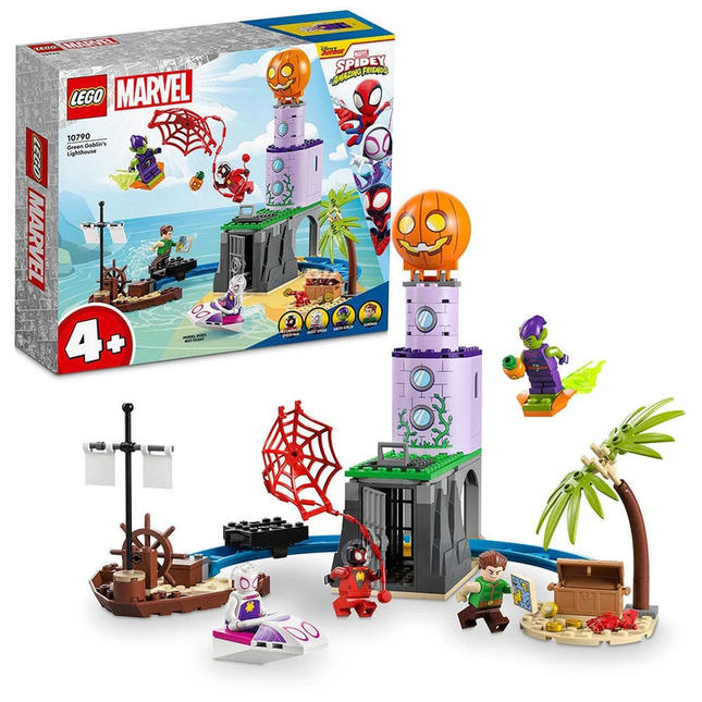 LEGO SPIDEY EQUIPO SPIDEY EN EL FARO DEL DUENDE VERDE