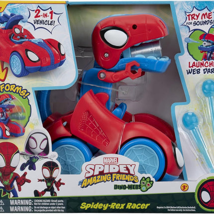 SPIDEY VEHÍCULO REX RACER