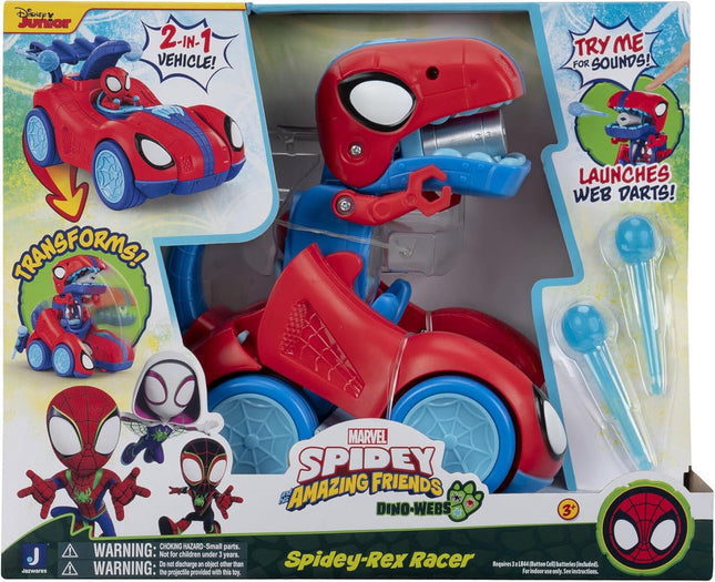 SPIDEY VEHÍCULO REX RACER