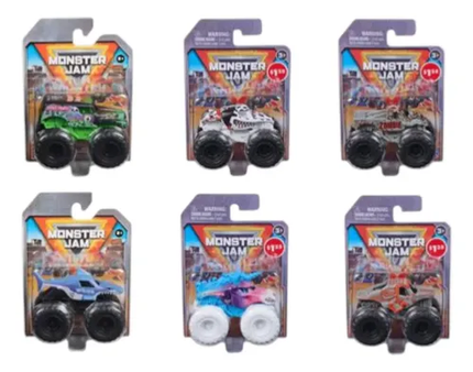 MONSTER JAM PLASTIC TRUCK ASST 2