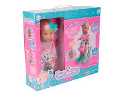 MUÑECAS BABYDOLL BOSTECITOS 30 cm con Balancin Unicornio