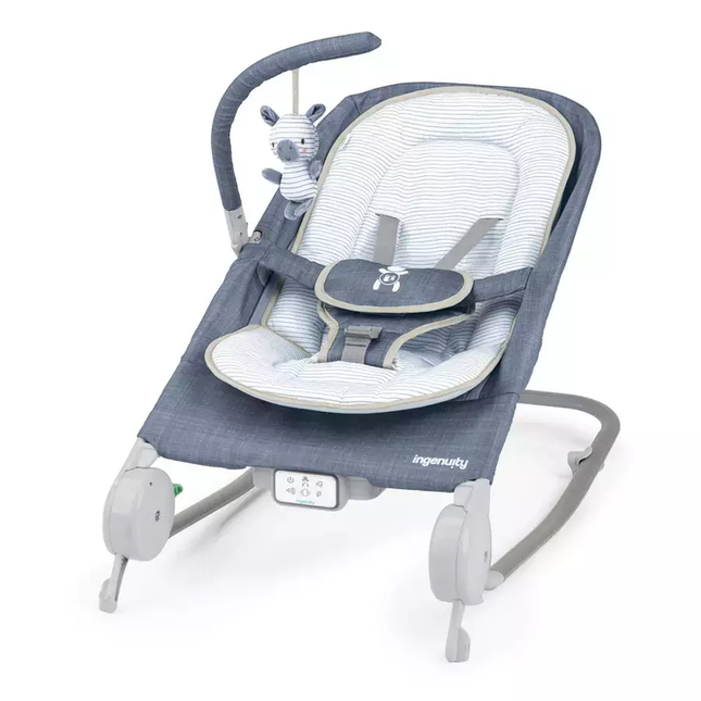 Silla nido rocker Happy Belly Chambray