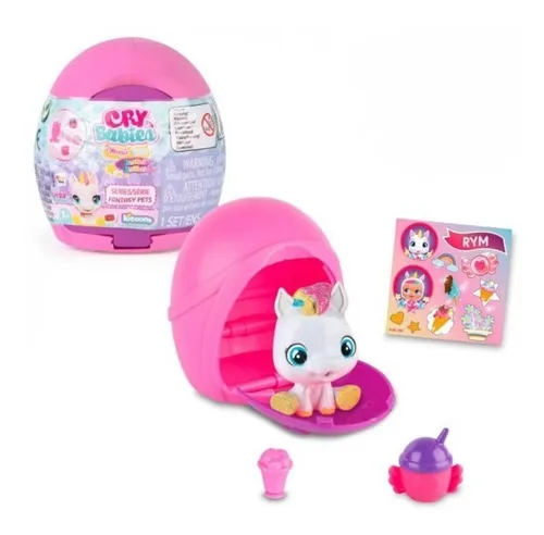 CASITA BEBES LLORONES MAGIC TEARS FANTASY PETS ROSADO
