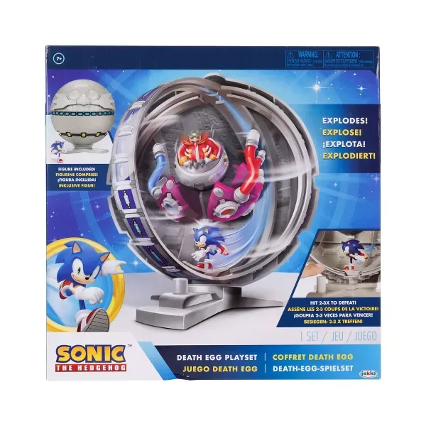 PLAYSET DEATH EGG CON FIGURA SONIC DE 5 CMS