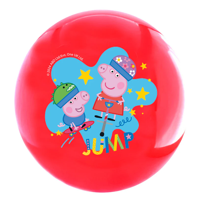PELOTA DE PVC 22 CMS 4 COL.  PEPPA PIG