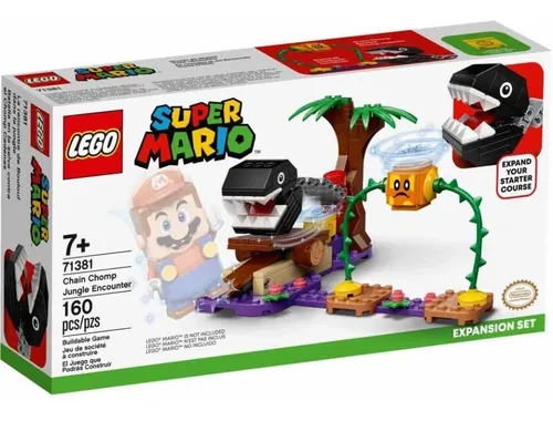 LEGO  SUPER MARIO SET DE EXPANSIÓN: BATALLA EN LA SELVA CONTRA EL CHOMP CADENAS